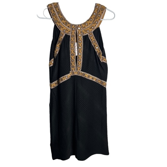 Free People “Nefertiti” Mirror Bodycon Dress • Black • NWT • Size M - Picture 4 of 12
